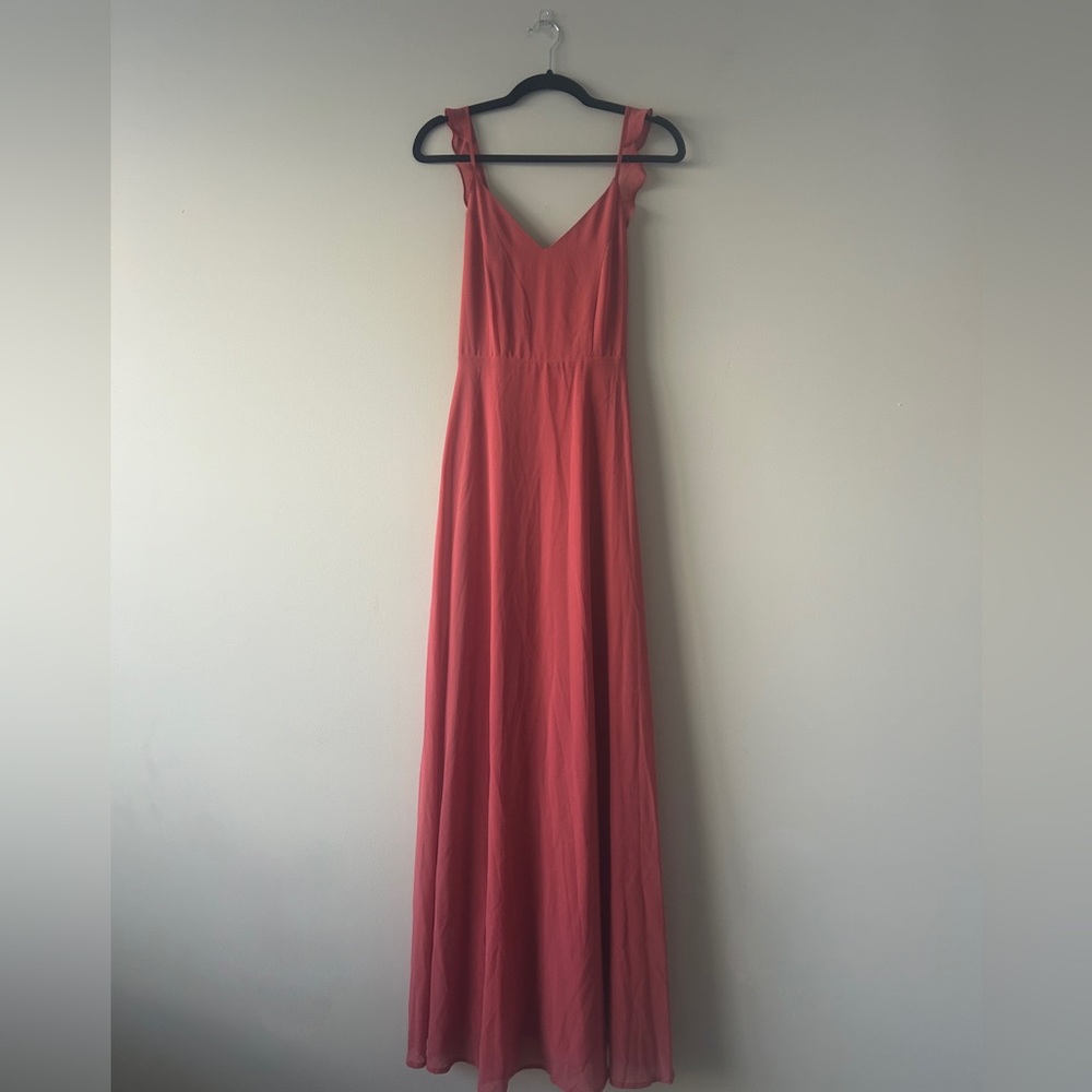 NWT Meteoric Rise Rusty Rose Maxi Dress - Picture 5 of 10